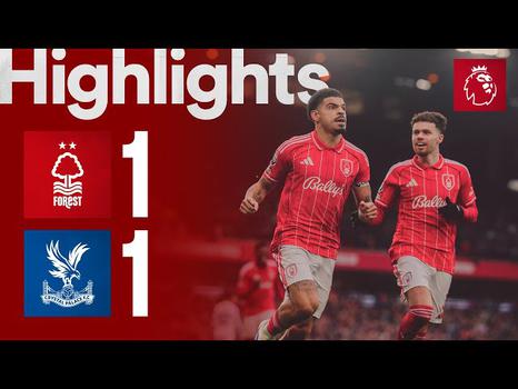 Premier League: Nottingham Forest 1 - 1 Crystal Palace (2025-2026)