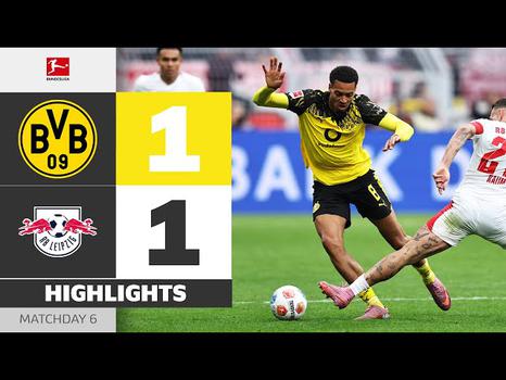 Bundesliga: Dortmund 1 - 1 RB Leipzig (2025-2026)