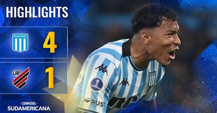 Copa Sudamericana: Racing Club 4 - 1 Athletico-PR (2024)