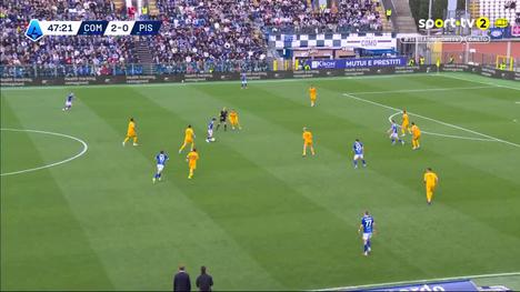 Serie A: Como vs Pisa, Golo 3-0 M. Baturina (2025-2026)