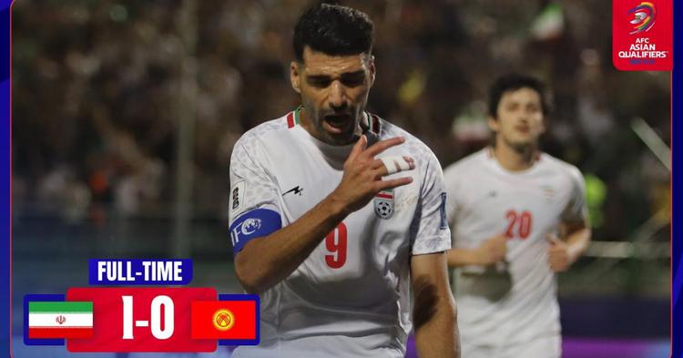 Qualificação Mundial Ásia: Irão 1 - 0 Quirguistão (2026)