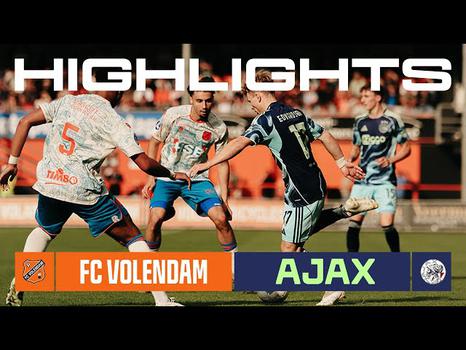 Eredivisie League: FC Volendam 1 - 1 Ajax (2025-2026)