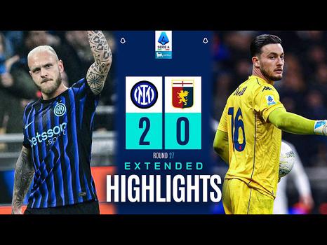 Serie A: Inter 2 - 0 Genoa (2025-2026)