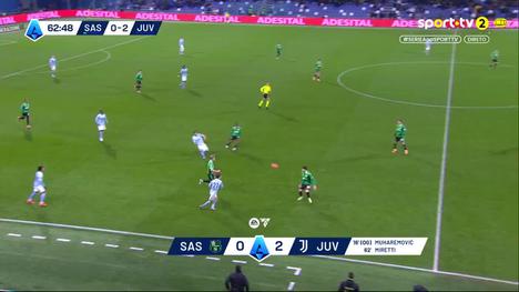 Serie A: Sassuolo vs Juventus, Golo 0-3 J. David (2025-2026)