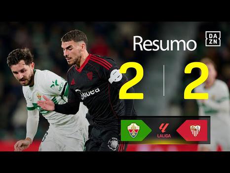 La Liga: Elche 2 - 2 Sevilla (2025-2026)