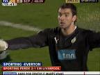 Liga Europa: Everton 2-1 Sporting (2009-2010)
