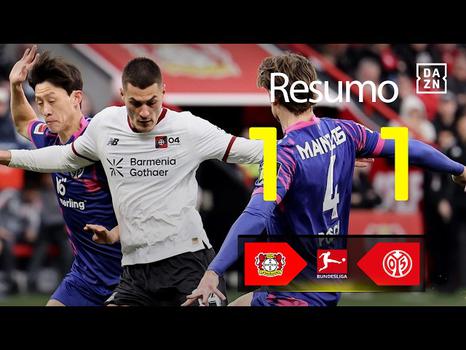 Bundesliga: Leverkusen 1 - 1 Mainz (2025-2026)