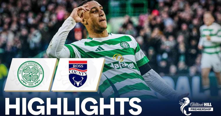 Premiership: Celtic 5 - 0 Ross County (2024-2025)