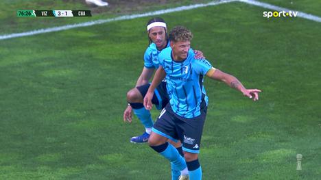 Liga Portugal 2 Meu Super: Vizela vs Desp. Chaves, Golo 3-1 H. Mörschel (2025-2026)