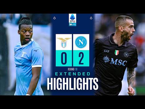Serie A: Lazio 0 - 2 Napoli (2025-2026)