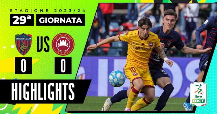 Serie B: Cosenza 0 - 0 Cittadella (2023-2024)