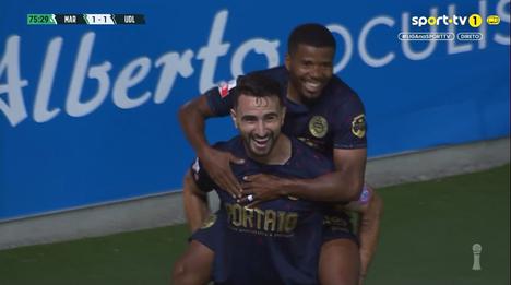 Liga Portugal 2 Meu Super: Marítimo vs U. Leiria, Golo 1-2 Juan Muñoz (2025-2026)