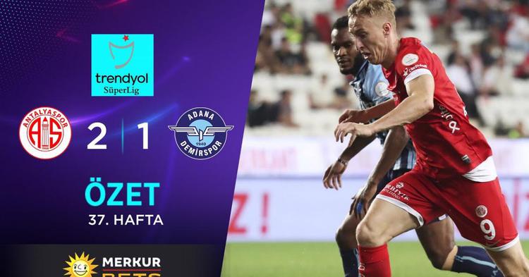 Super Ligi: Antalyaspor 2 - 1 Adana Demirspor (2023-2024)