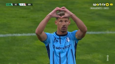 Liga Portugal 2 Meu Super: Vizela vs Benfica, Golo 1-2 H. Mörschel (g.p.) (2025-2026)