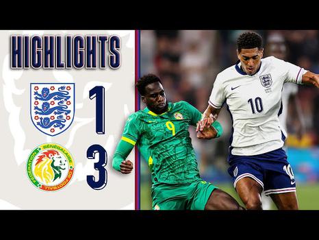 Amigáveis de seleções: Inglaterra 1 - 3 Senegal (2025)