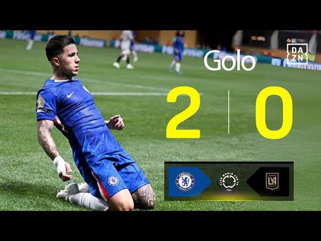 Mundial de Clubes: Chelsea vs Los Angeles FC, Golo 2-0 Enzo Fernandez (2025)