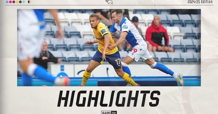 Championship: Blackburn 4 - 2 Derby County (2024-2025)