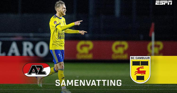 Eerste Divisie: AZ B 2 - 3 Cambuur (2024-2025)