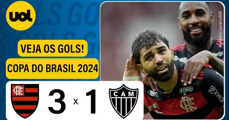 Copa do Brasil: Flamengo 3 - 1 Atlético-MG (2024)