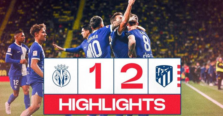 La Liga: Villarreal 1 - 2 Atlético Madrid (2023-2024)