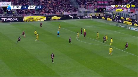 Serie A: Milan vs Verona, Golo 3-0 C. Nkunku (2025-2026)