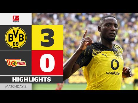 Bundesliga: Dortmund 3 - 0 Union Berlin (2025-2026)