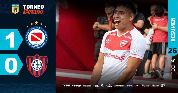 Liga Profesional: Argentinos Juniors 1 - 0 San Lorenzo (2024)