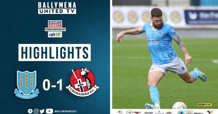 Premiership: Ballymena Utd 0 - 1 Crusaders FC (2024-2025)