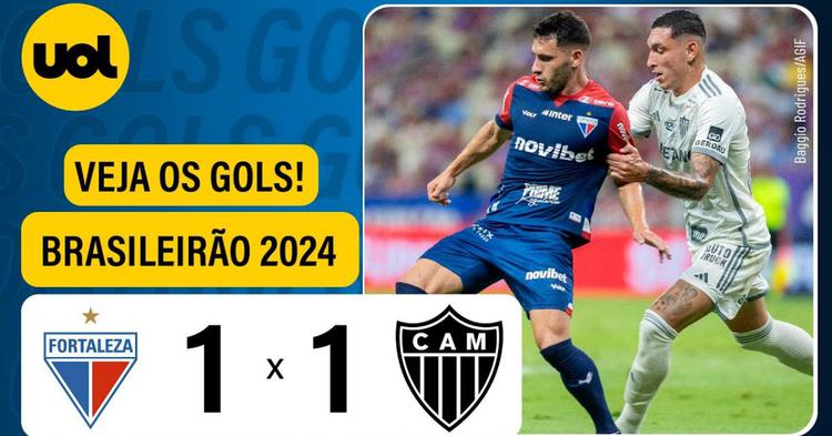 Brasileirão: Fortaleza 1 - 1 Atlético-MG (2024)