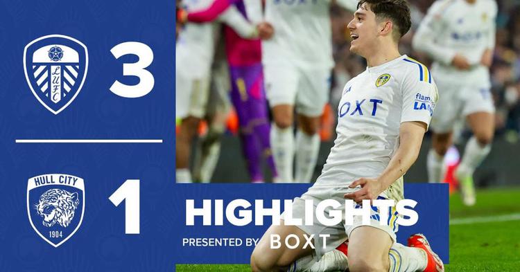 Championship: Leeds 3 - 1 Hull City (2023-2024)