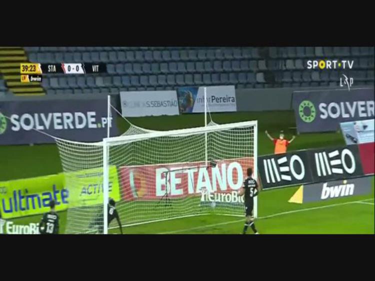 Liga Portugal Bwin: Santa Clara (1-0) V. Guimarães, Golo Rui Costa, 40m (2021-2022)