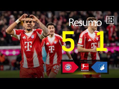 Bundesliga: Bayern München 5 - 1 1899 Hoffenheim (2025-2026)