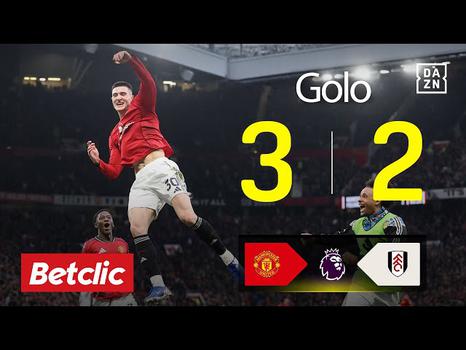 Premier League: Man Utd vs Fulham, Golo 3-2 Sesko (2025-2026)