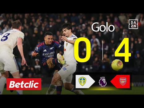 Premier League: Leeds vs Arsenal, Golo 0-4 Gabriel Jesus (2025-2026)