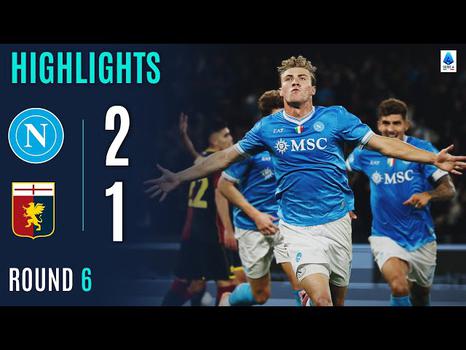 Serie A: Napoli 2 - 1 Genoa (2025-2026)