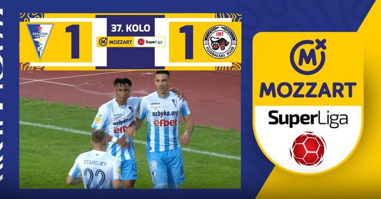 Super Liga: Spartak Subotica 1 - 1 IMT Novi Beograd (2023-2024)