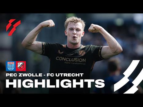 Eredivisie League: FC Zwolle 0 - 2 FC Utrecht (2025-2026)