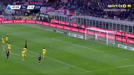 Serie A: Milan vs Verona, Golo 2-0 C. Nkunku (g.p.) (2025-2026)