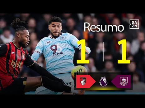 Premier League: AFC Bournemouth 1 - 1 Burnley (2025-2026)