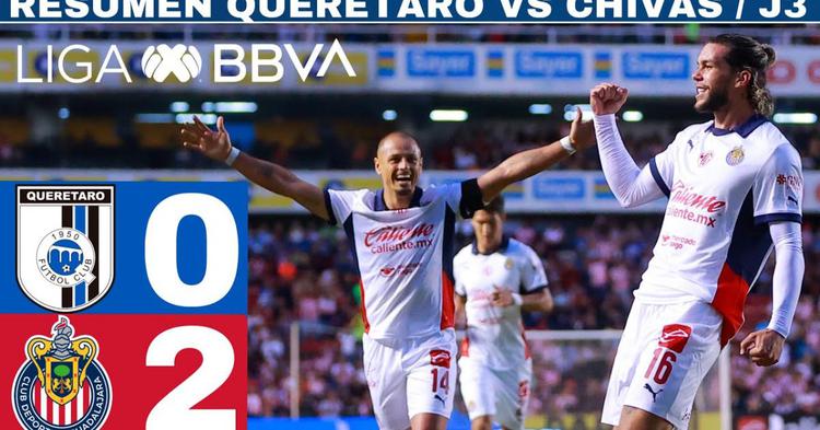 Liga MX: Gallos Blancos 0 - 2 Guadalajara (2024-2025)