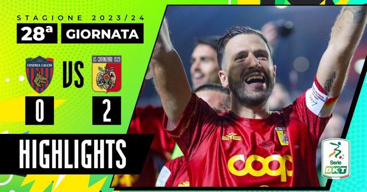 Serie B: Cosenza 0 - 2 US Catanzaro (2023-2024)