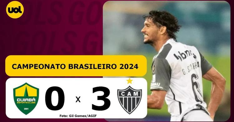Brasileirão: Cuiabá 0 - 3 Atlético-MG (2024)