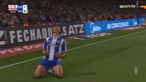 Liga Portugal Betclic: FC Porto vs Famalicão, Golo 1-0 Alberto Baio (2025-2026)