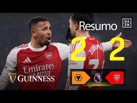 Premier League: Wolves 2 - 2 Arsenal (2025-2026)