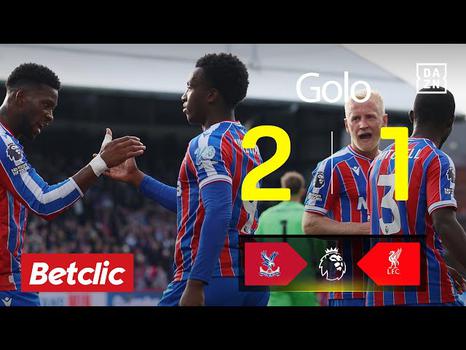 Premier League: Crystal Palace vs Liverpool, Golo 2-1 Nketiah (2025-2026)