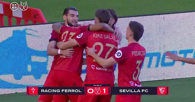 Copa del Rey: Racing Ferrol 1 - 2 Sevilla (2023-2024)