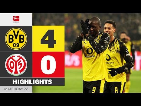 Bundesliga: Dortmund 4 - 0 Mainz (2025-2026)