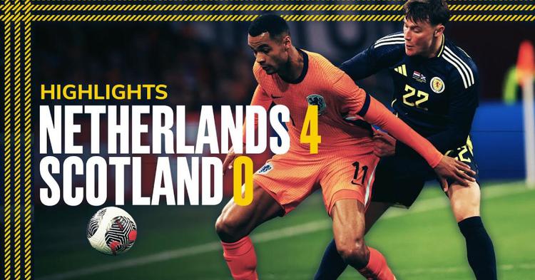 Amigáveis de seleções: Países Baixos 4 - 0 Escócia (2024)