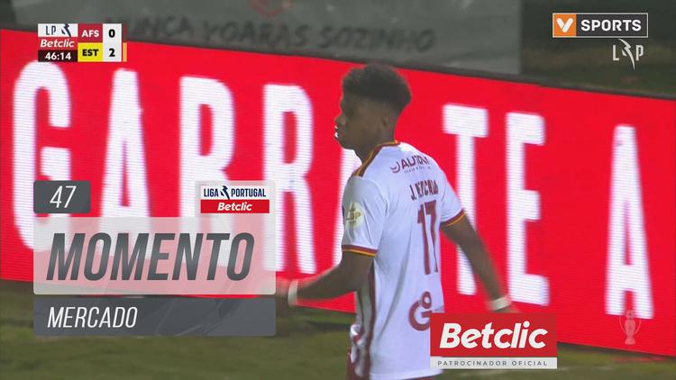 Liga Portugal Betclic: AVS SAD vs Estoril, Jogada Mercado, 47' (2024-2025)