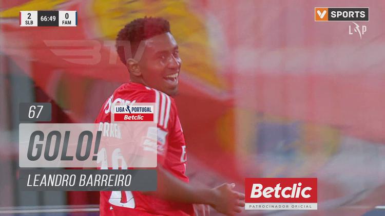 Liga Portugal Betclic: Benfica vs Famalicão, Golo 3-0 Leandro Barreiro (2024-2025)
